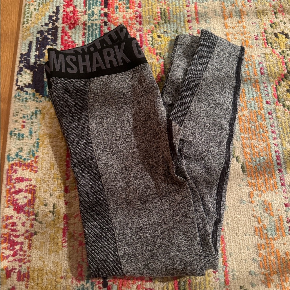 Gymshark Black and Gray Leggings